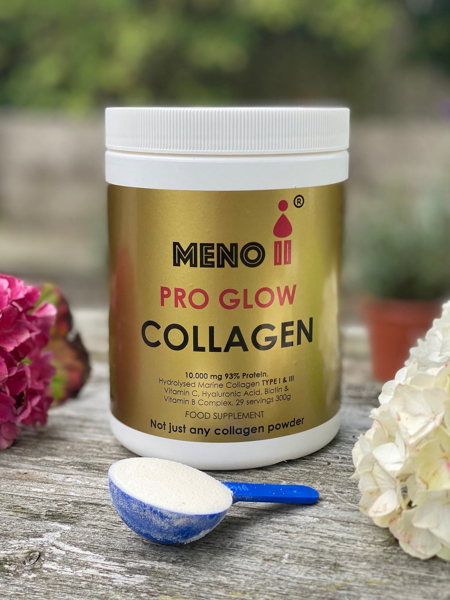 Meno® PRO GLOW 10,000mg Collagen Powder + Essential Vitamins