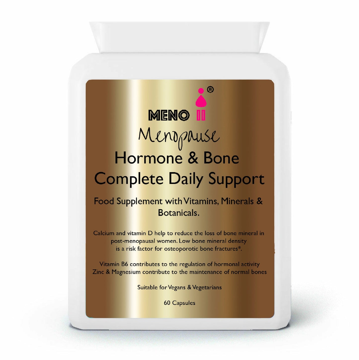 Meno® Hormone & Bone Daily Support - 60 capsules