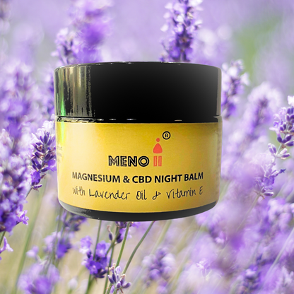 Meno® Night Balm – Magnesium, Lavender & Vitamin E for Restful Sleep