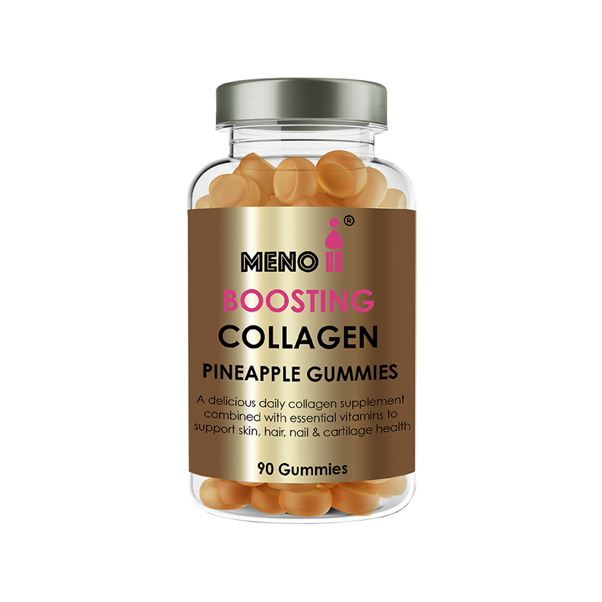 Meno® Boosting Collagen Natural Pineapple 90 Gummies - upto 3 month supply