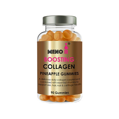 Meno® Boosting Collagen Natural Pineapple 90 Gummies - upto 3 month supply