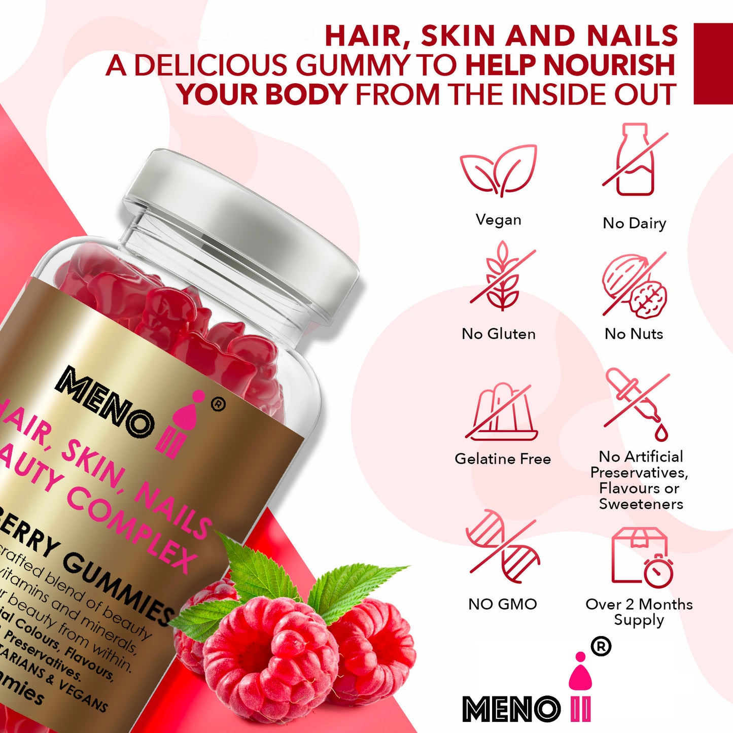 ★ NEW ★ Meno® Hair, Skin & Nails Beauty Complex