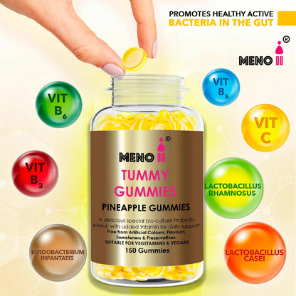 ★ Best Seller ★ Meno® Pro-biotic 150 Tummy Gummies