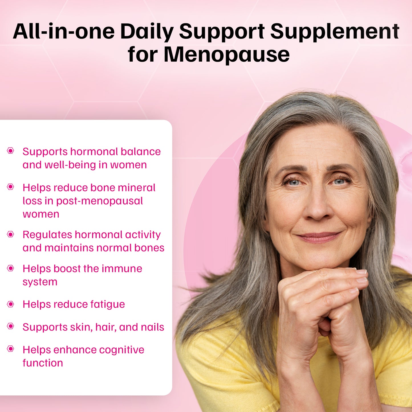 Meno® Hormone & Bone Daily Support - 60 capsules