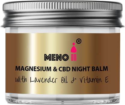 Meno® Magnesium Night Balm with Lavender and Vit E