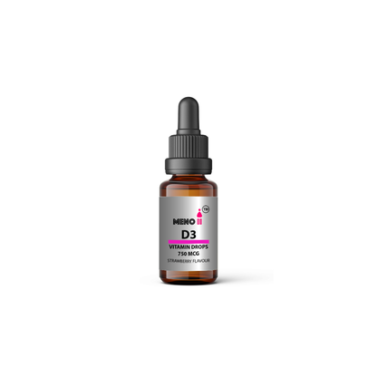 🎁 Meno® Vitamin D3 Drops naturally flavoured in Strawberry or Lemon flavours. (100% off)