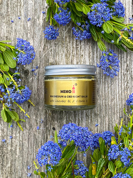 Meno® Magnesium Night Balm with Lavender and Vit E