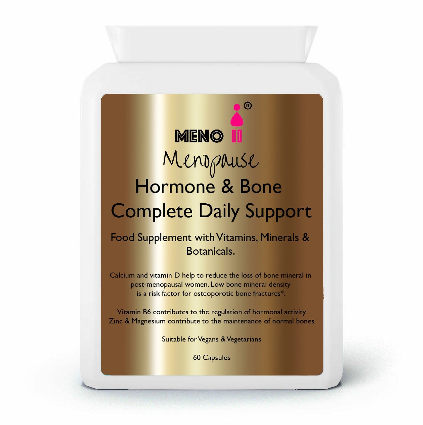 Meno® Hormone & Bone Daily Support - 60 capsules