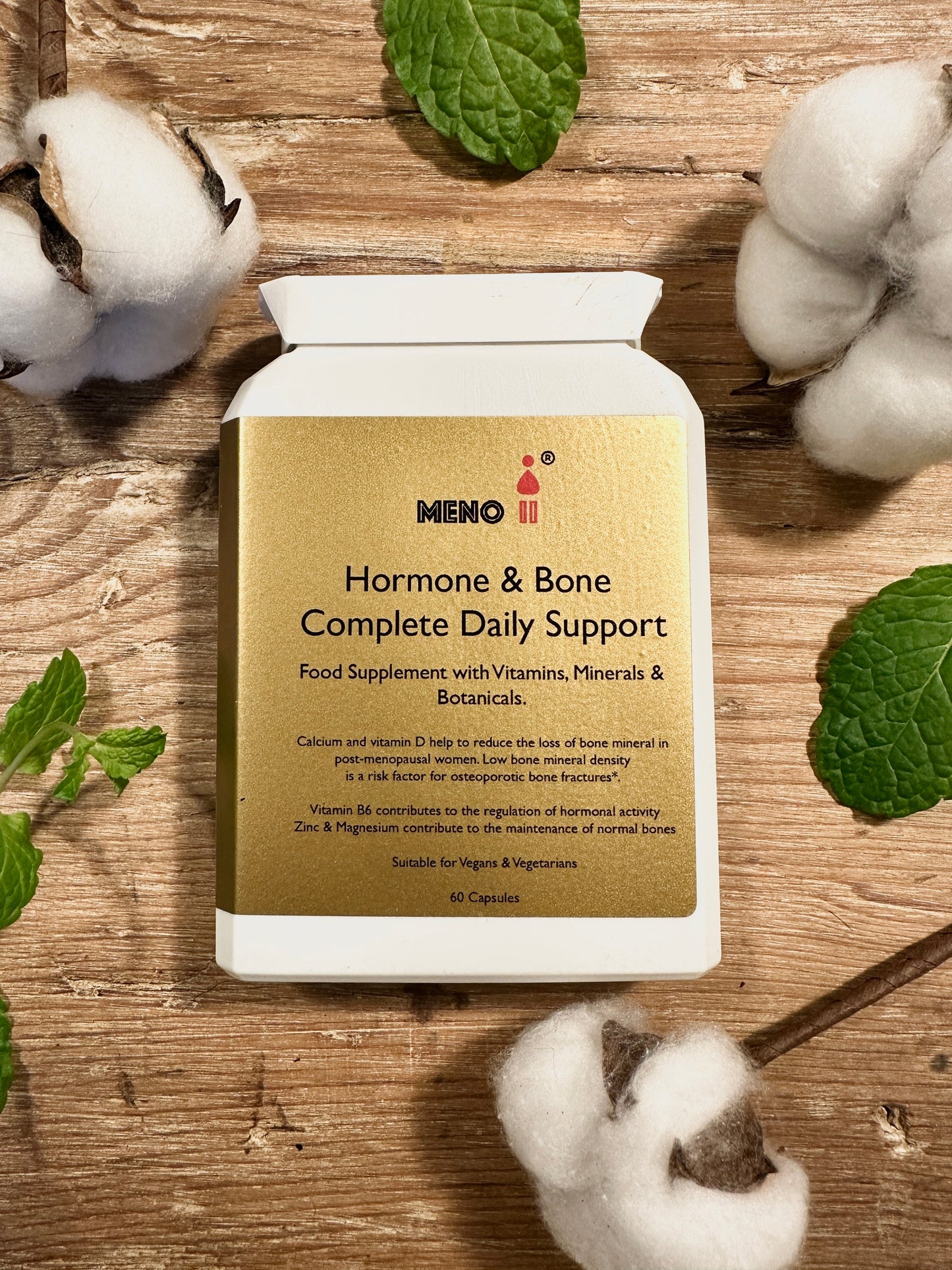 Meno® Hormone & Bone Daily Support - 60 capsules